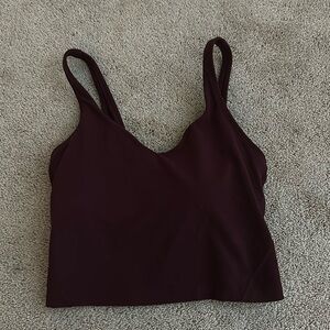 BURGUNDY/ MAROON ALIGN TANK TOP!!